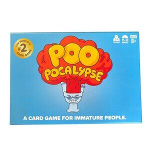 Poopocalypse Card Game Ages 8+ Strategic Fun For 2-4 Players 15-30 Min Game Time